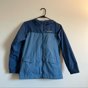 Columbia Rain-zilla Fleece-lined Rain Jacket Boys size M